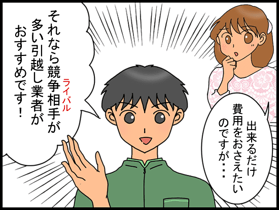 ライバルと競争